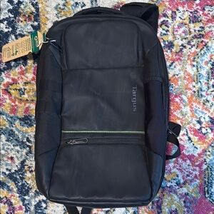 Targus Black ECO Smart Tech Travel Backpack NWT
